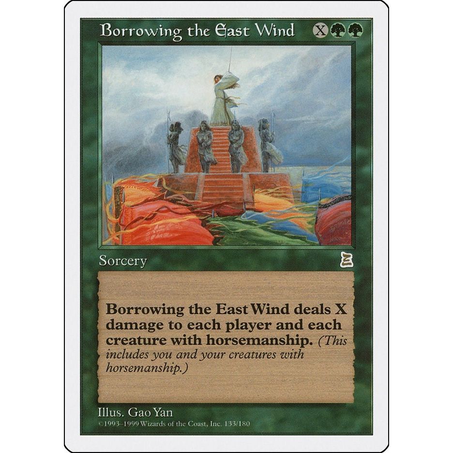 Image for Borrowing the East Wind (133) (PTK) - Magic: The Gathering
