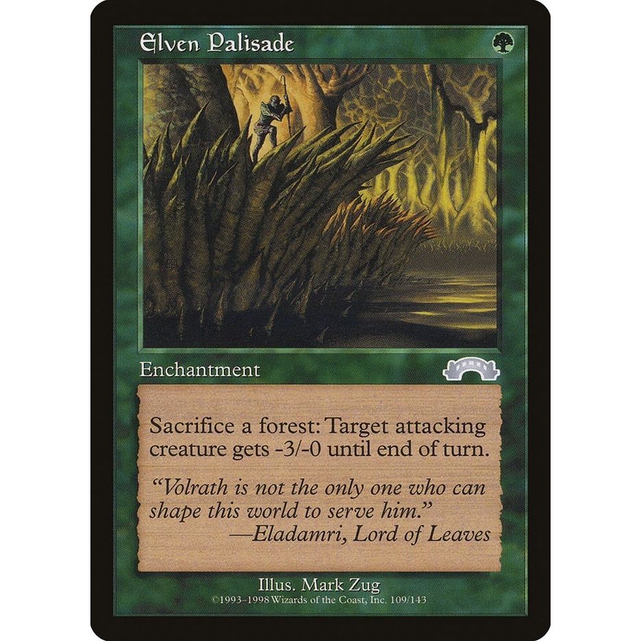 Image for Elven Palisade (109) (EXO) - Magic: The Gathering