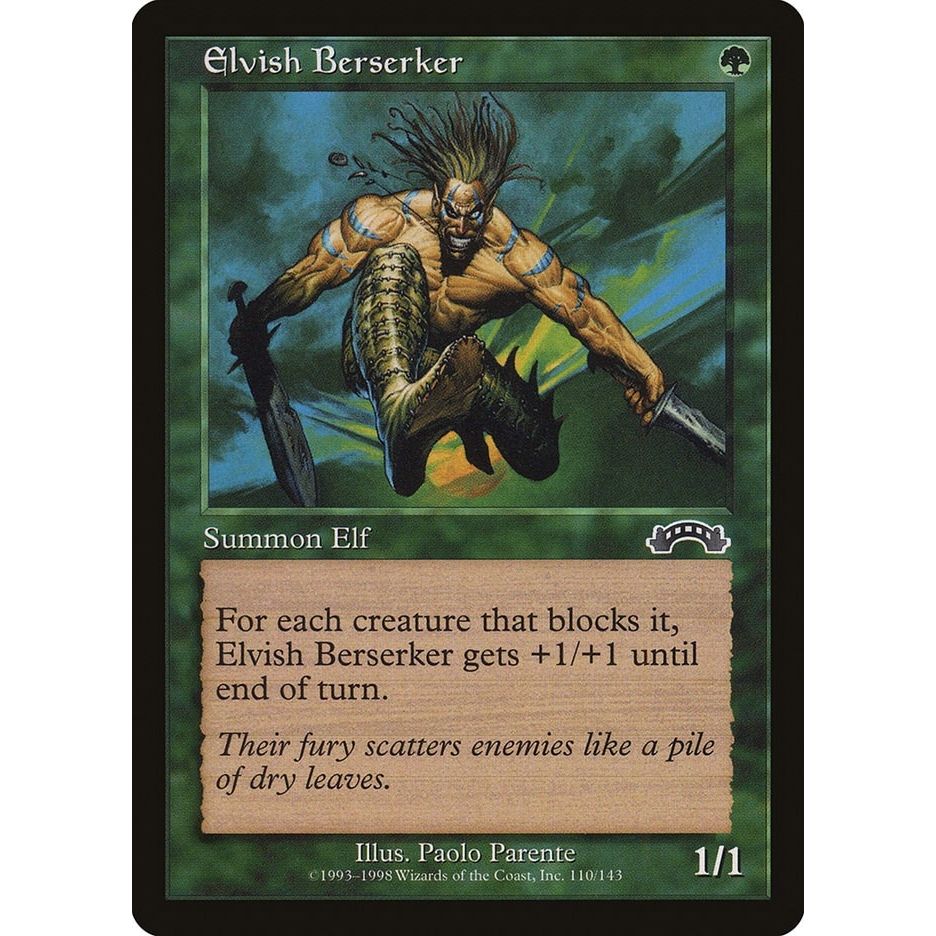 Image for Elvish Berserker (110) (EXO) - Magic: The Gathering