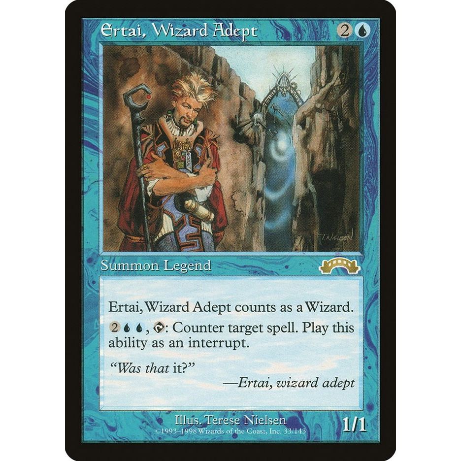 Image for Ertai, Wizard Adept (33) (EXO) - Magic: The Gathering