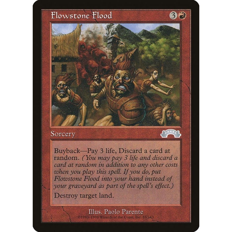 Image for Flowstone Flood (83) (EXO) - Magic: The Gathering