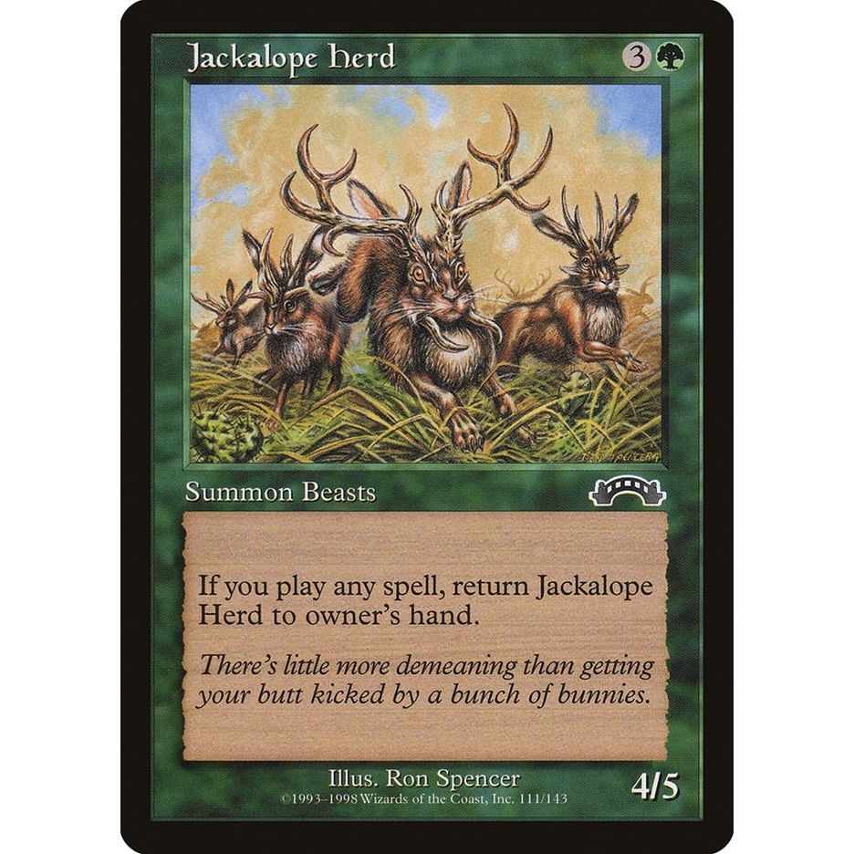Image for Jackalope Herd (111) (EXO) - Magic: The Gathering