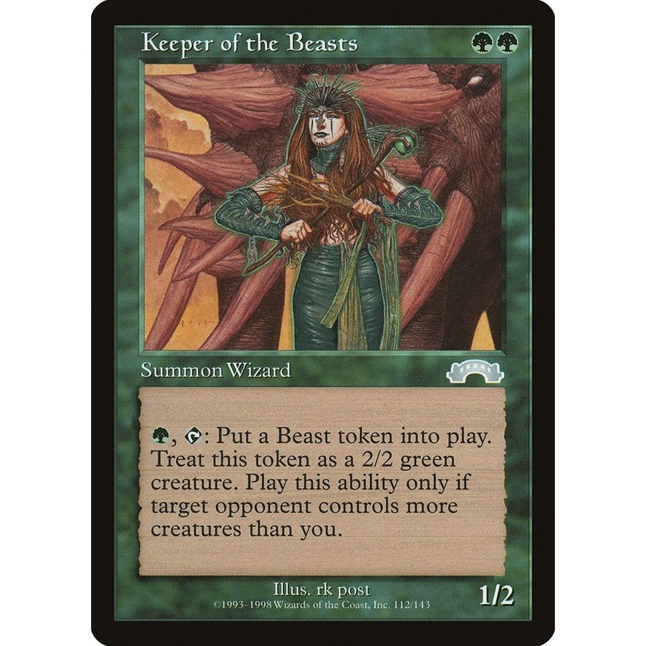 Image for Keeper of the Beasts (112) (EXO) - Magic: The Gathering