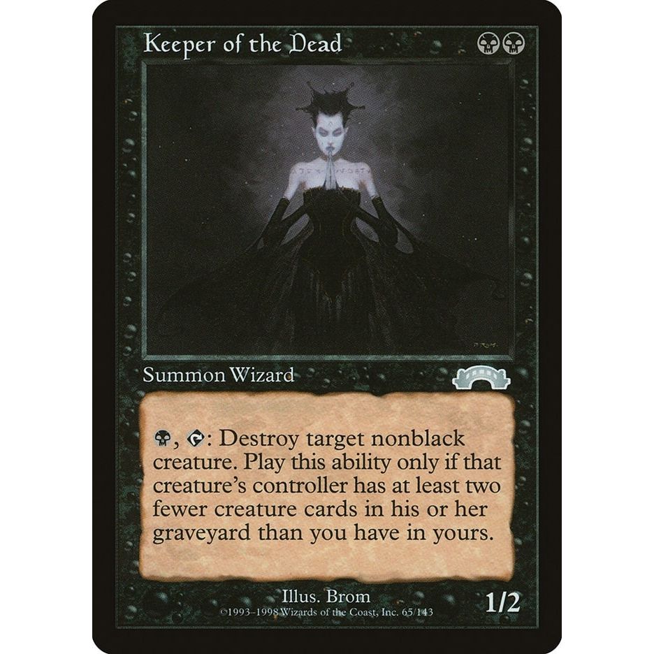 Image for Keeper of the Dead (65) (EXO) - Magic: The Gathering
