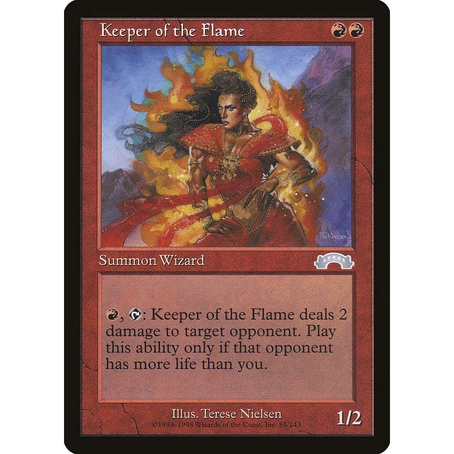 Image for Keeper of the Flame (85) (EXO) - Magic: The Gathering