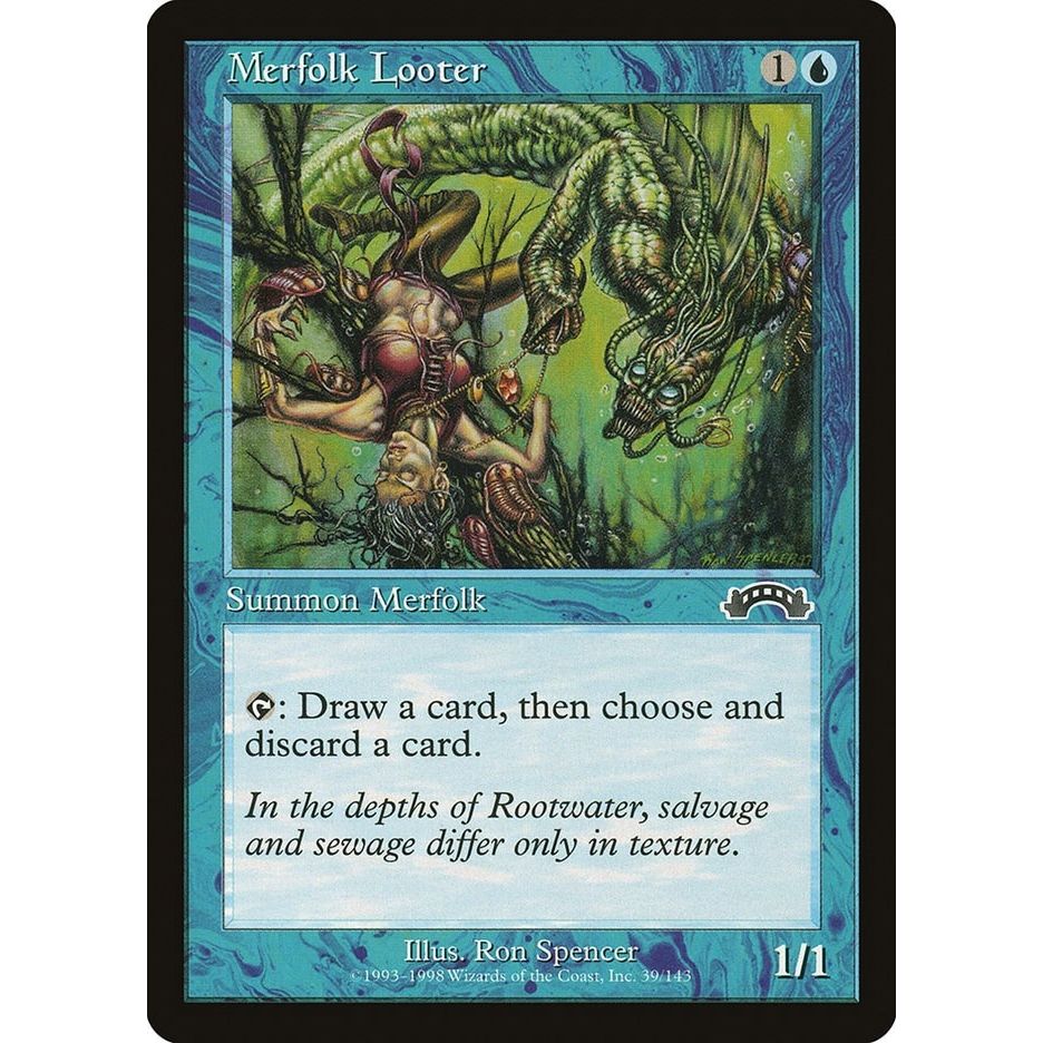 Image for Merfolk Looter (39) (EXO) - Magic: The Gathering