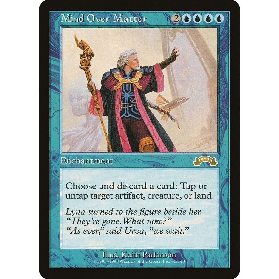 Image for Mind Over Matter (40) (EXO) - Magic: The Gathering
