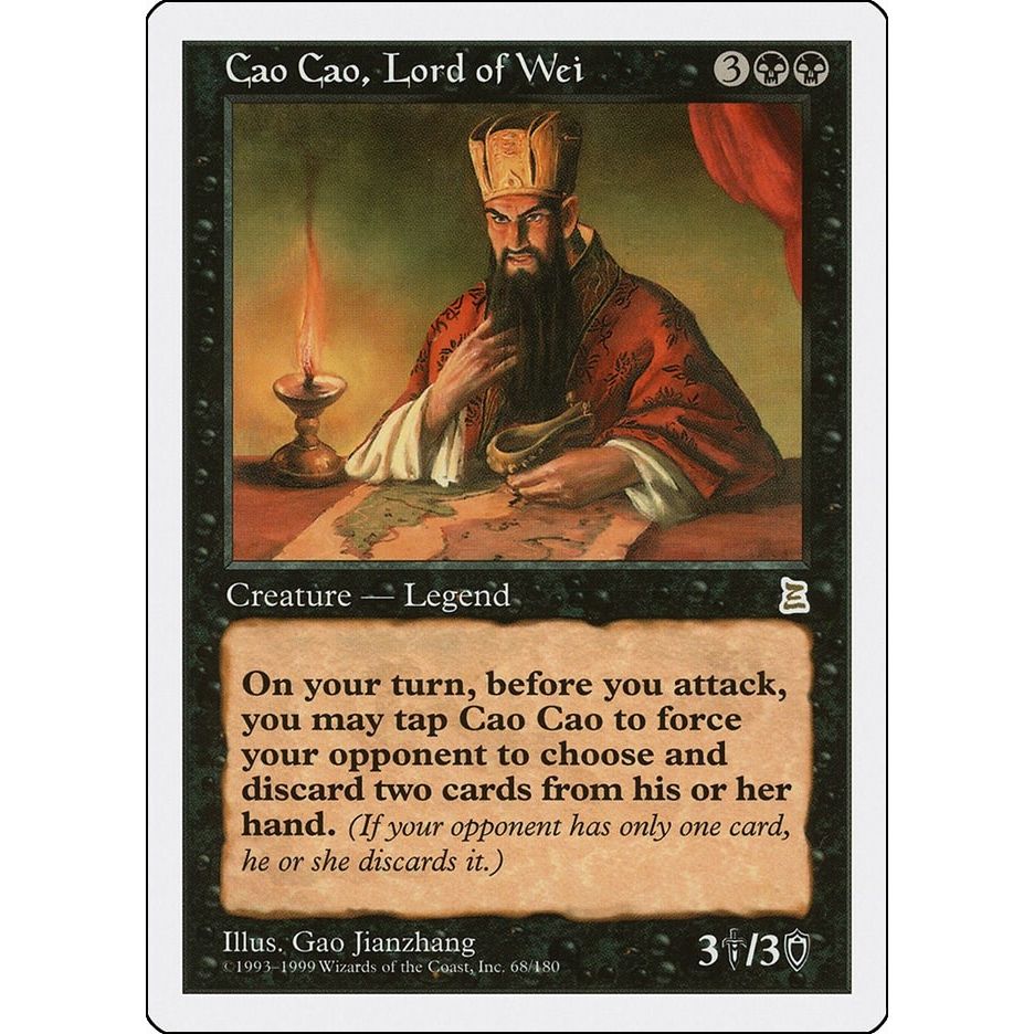 Image for Cao Cao, Lord of Wei (68) (PTK) - Magic: The Gathering