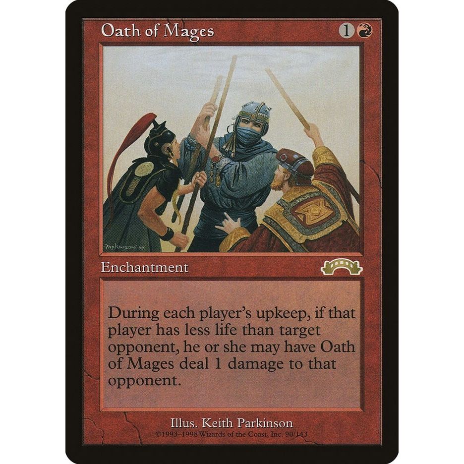 Image for Oath of Mages (90) (EXO) - Magic: The Gathering