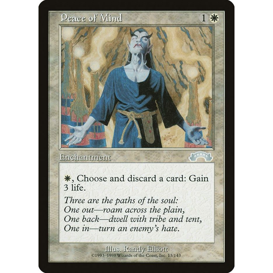 Image for Peace of Mind (13) (EXO) - Magic: The Gathering