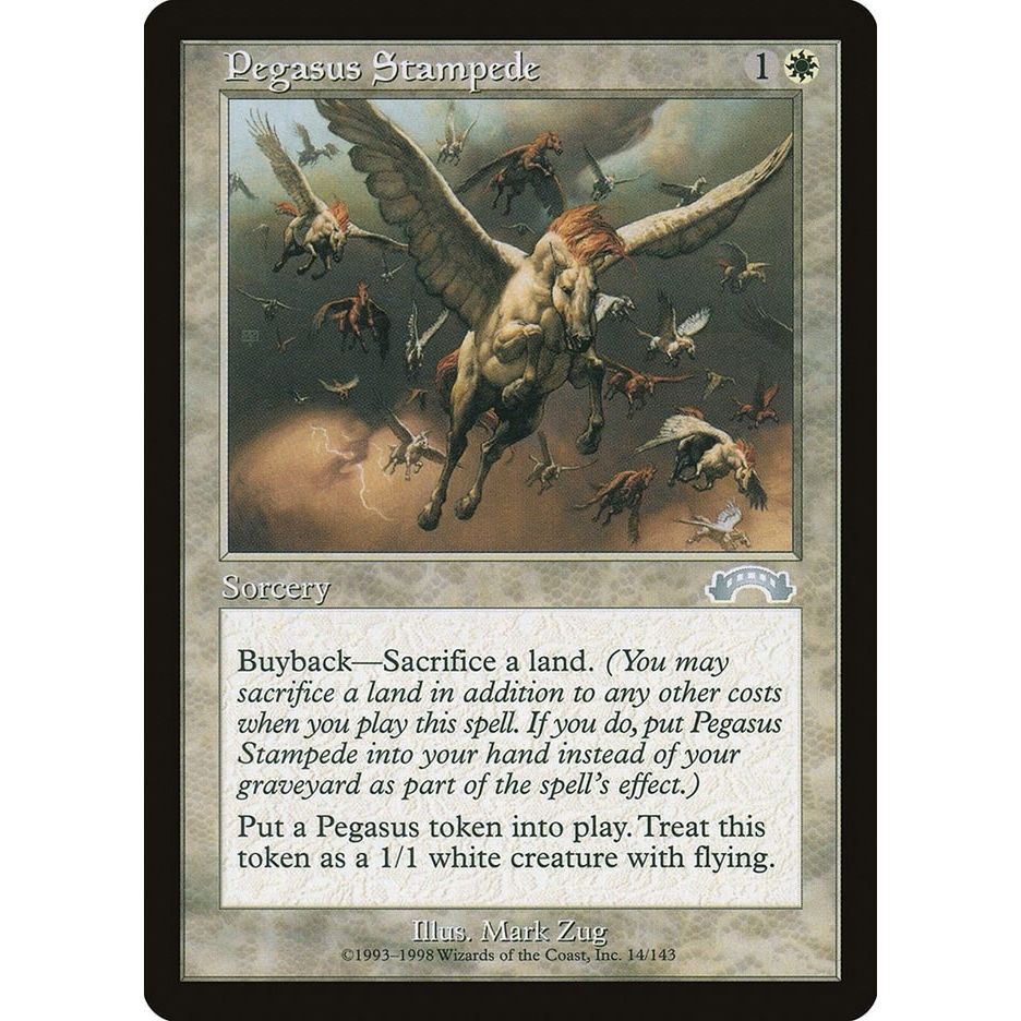 Image for Pegasus Stampede (14) (EXO) - Magic: The Gathering