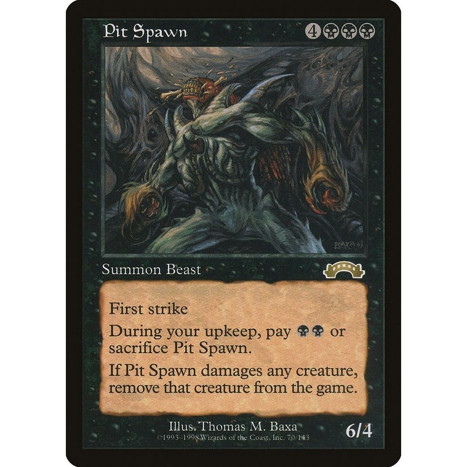Image for Pit Spawn (70) (EXO) - Magic: The Gathering