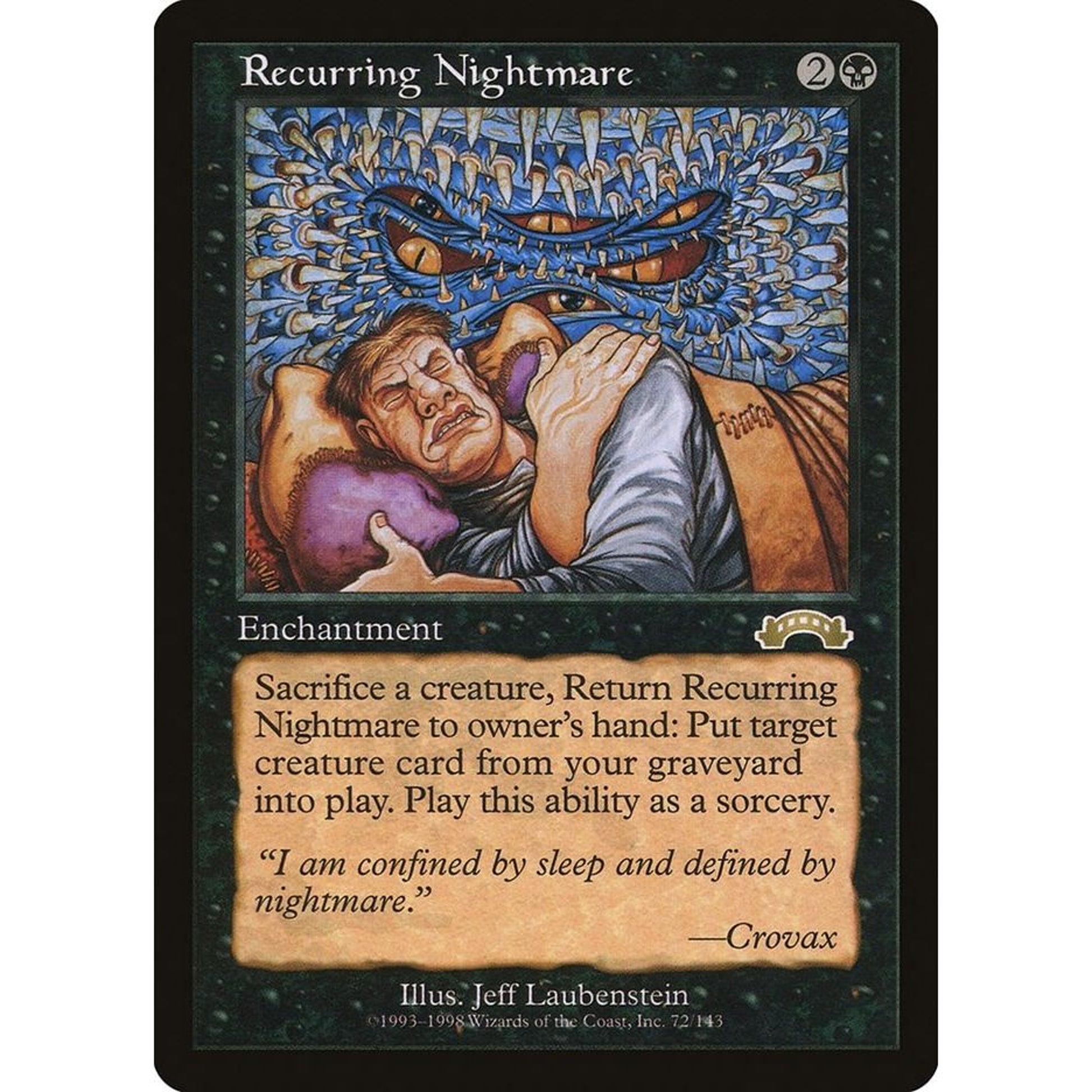 Image for Recurring Nightmare (72) (EXO) - Magic: The Gathering