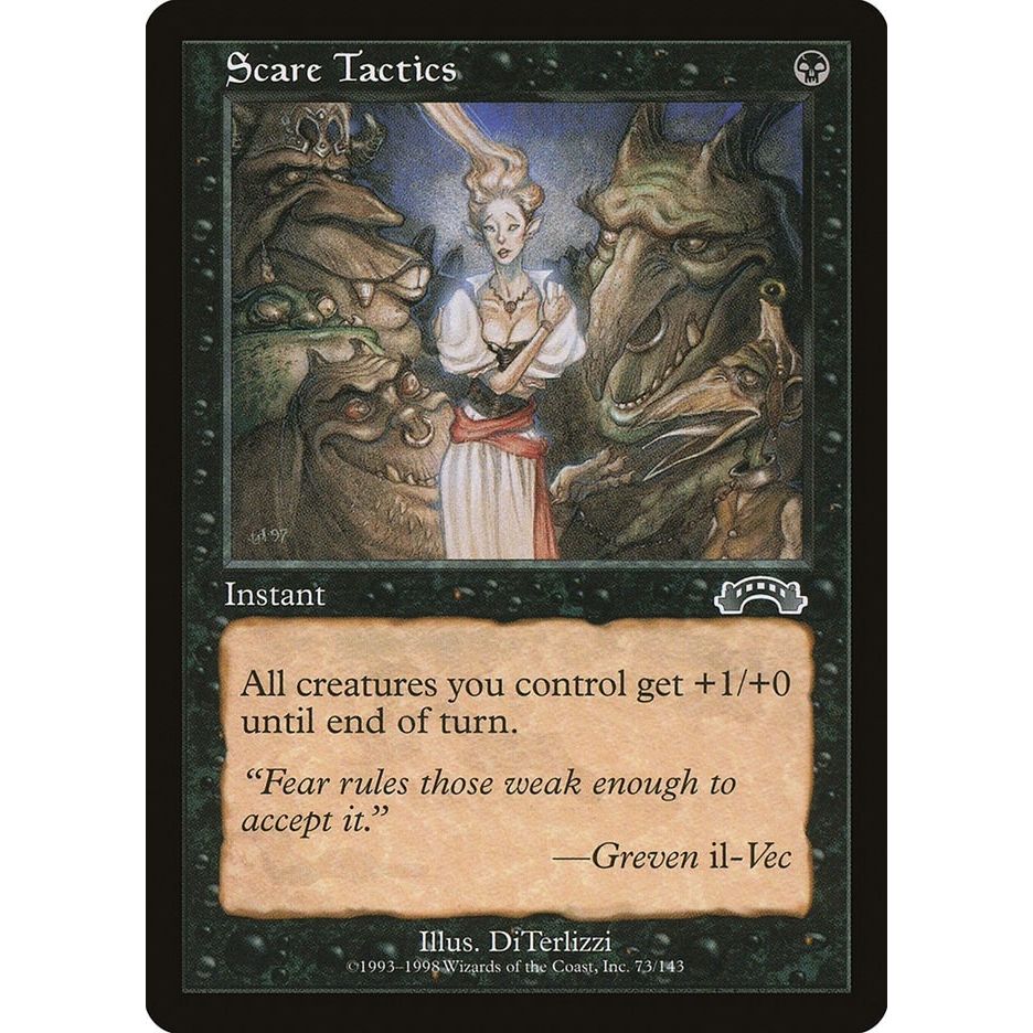 Image for Scare Tactics (73) (EXO) - Magic: The Gathering
