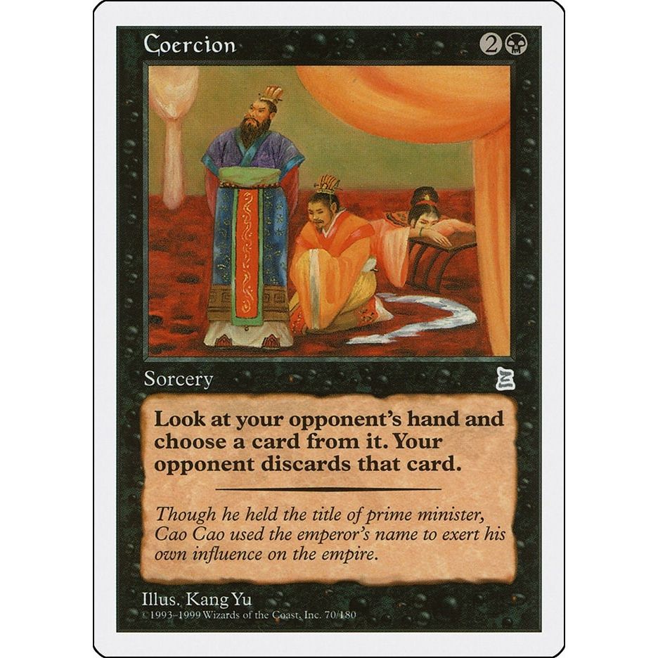 Image for Coercion (70) (PTK) - Magic: The Gathering