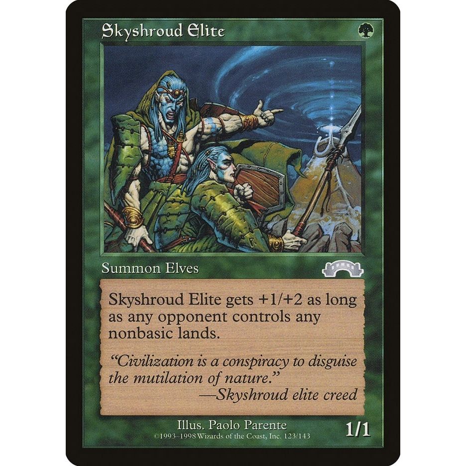 Image for Skyshroud Elite (123) (EXO) - Magic: The Gathering