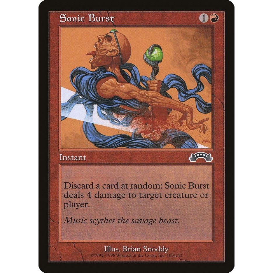 Image for Sonic Burst (103) (EXO) - Magic: The Gathering