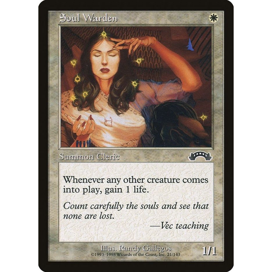 Image for Soul Warden (21) (EXO) - Magic: The Gathering