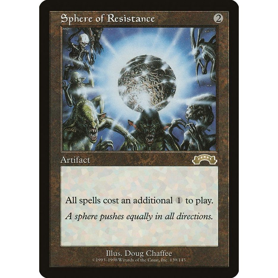 Image for Sphere of Resistance (139) (EXO) - Magic: The Gathering