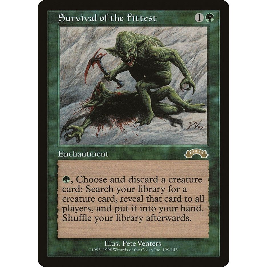Image for Survival of the Fittest (129) (EXO) - Magic: The Gathering