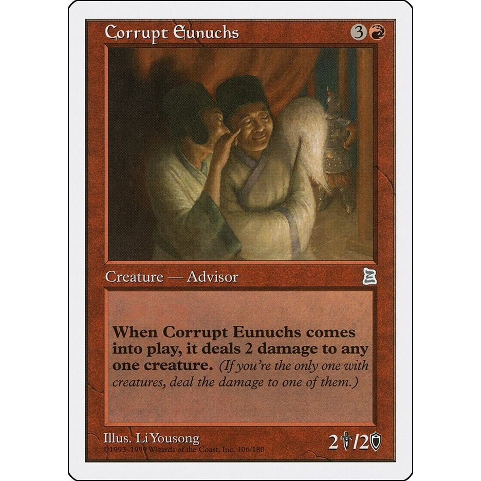 Image for Corrupt Eunuchs (106) (PTK) - Magic: The Gathering