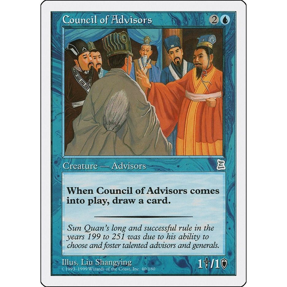 Image for Council of Advisors (40) (PTK) - Magic: The Gathering