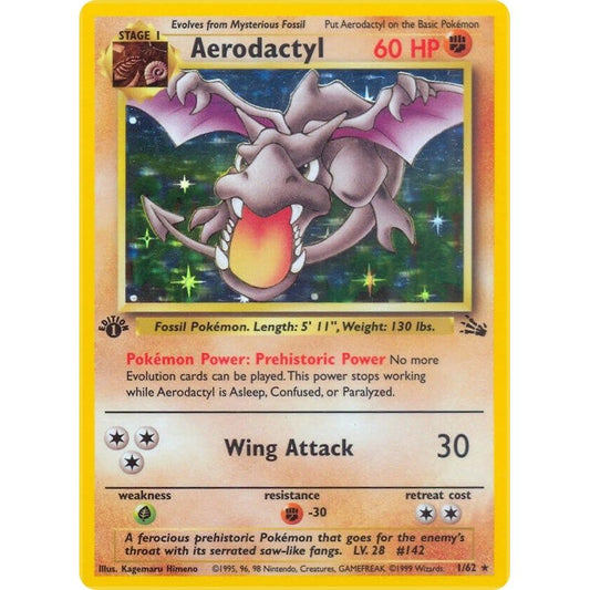 Image for Aerodactyl (1) (01/62) (FO) - Pokemon