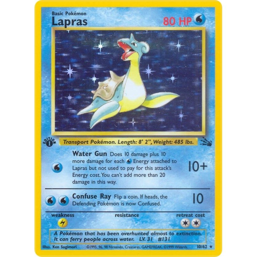 Image for Lapras (10) (10/62) (FO) - Pokemon