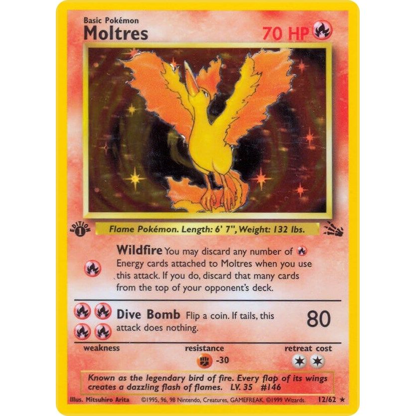 Image for Moltres (12) (12/62) (FO) - Pokemon