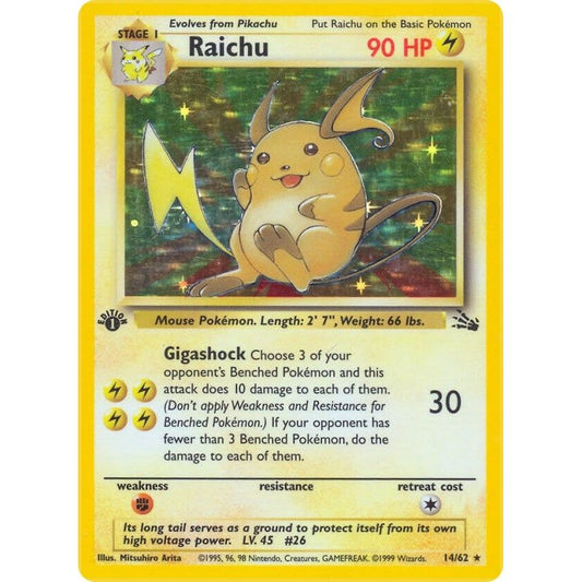 Image for Raichu (14) (14/62) (FO) - Pokemon