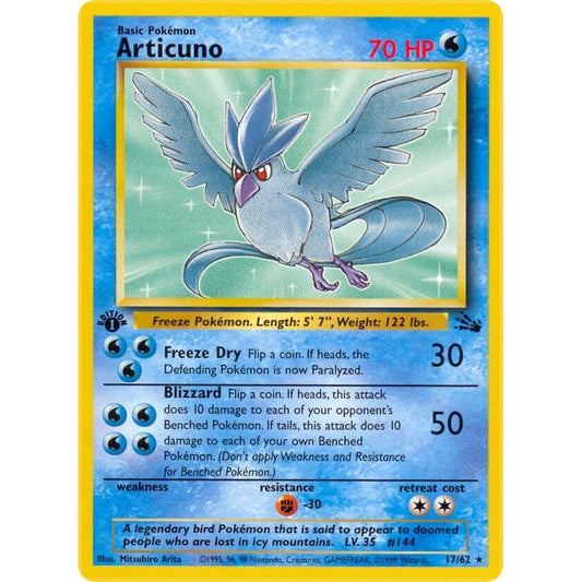 Image for Articuno (17) (17/62) (FO) - Pokemon