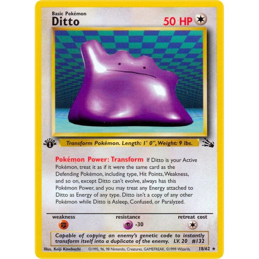 Image for Ditto (18) (18/62) (FO) - Pokemon