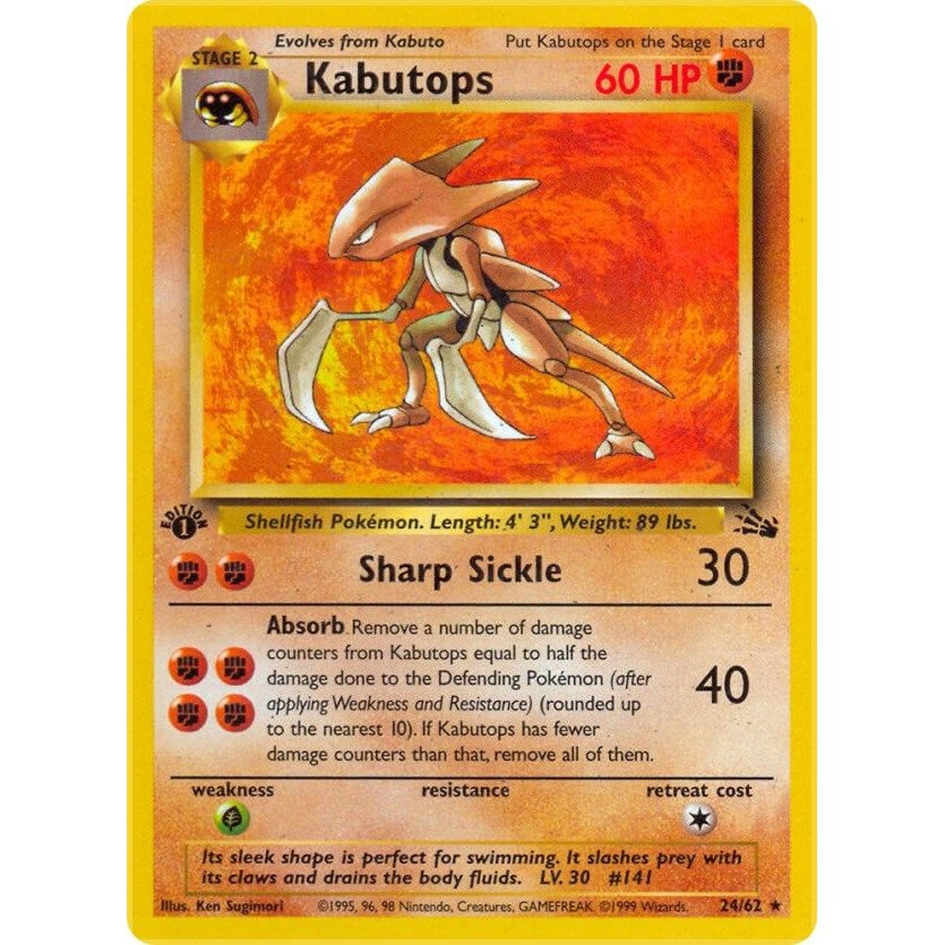 Image for Kabutops (24) (24/62) (FO) - Pokemon