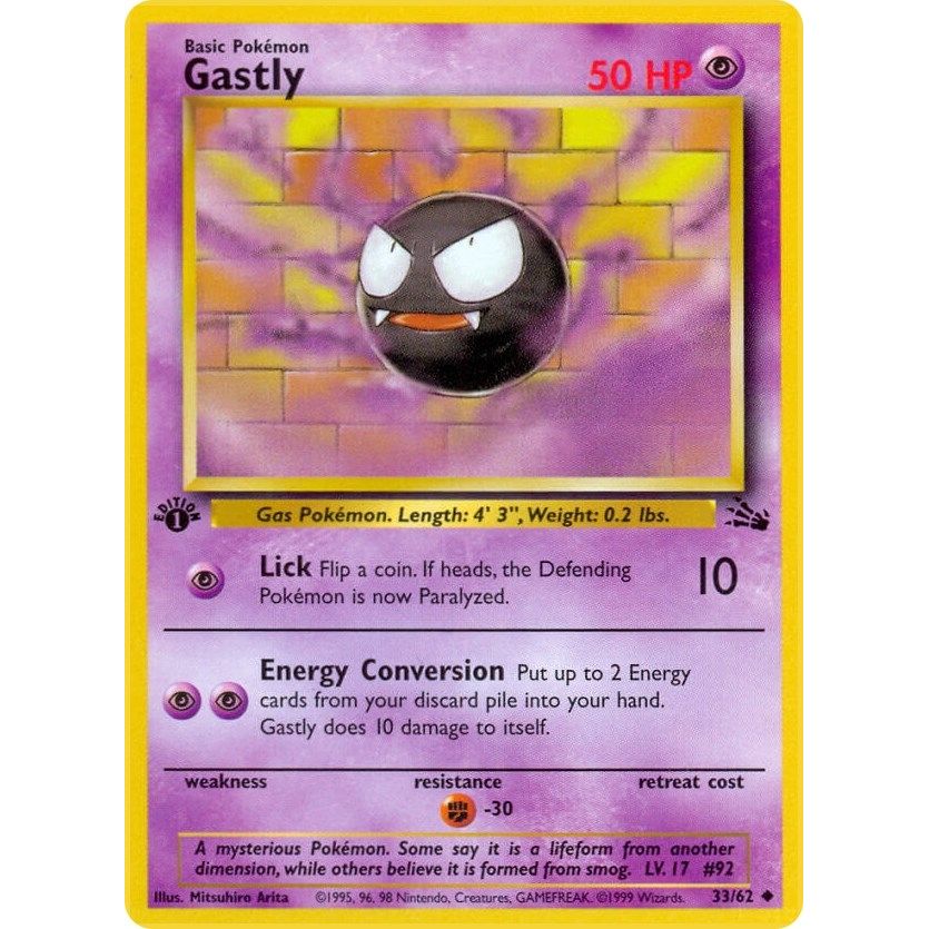 Image for Gastly (33/62) (FO) - Pokemon