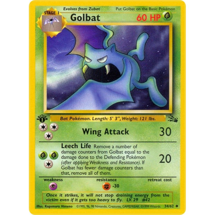 Image for Golbat (34/62) (FO) - Pokemon