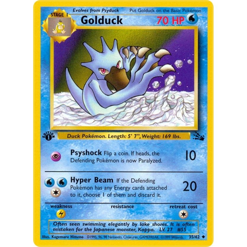 Image for Golduck (35/62) (FO) - Pokemon