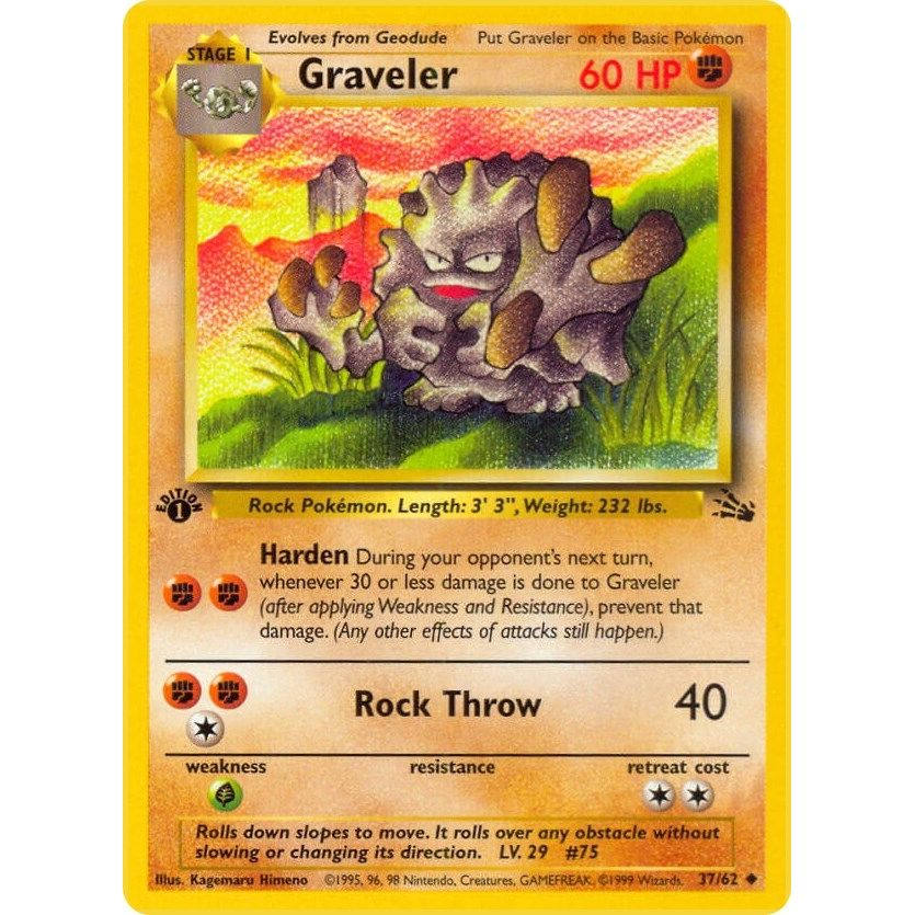 Image for Graveler (37/62) (FO) - Pokemon