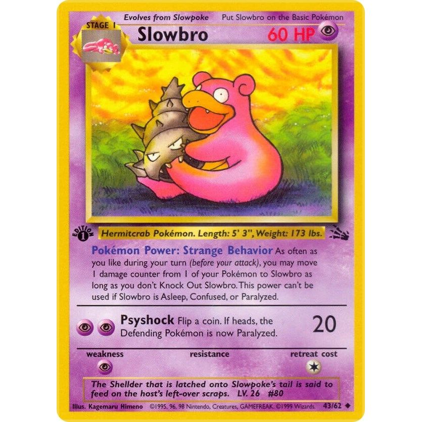 Image for Slowbro (43/62) (FO) - Pokemon