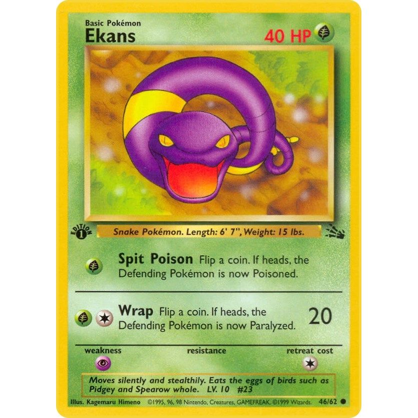 Image for Ekans (46/62) (FO) - Pokemon
