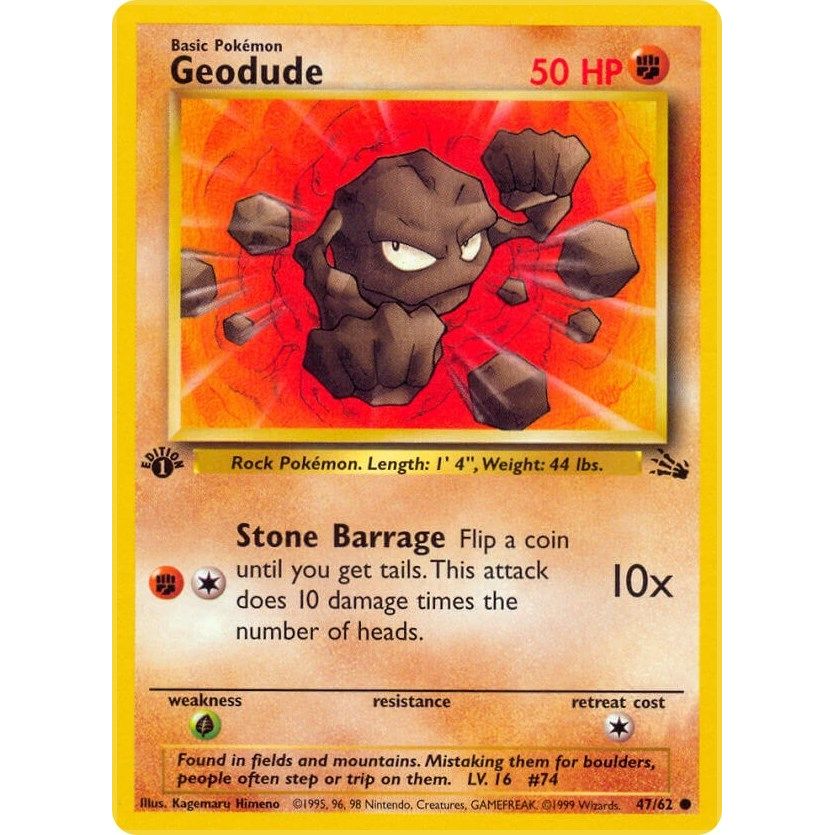 Image for Geodude (47/62) (FO) - Pokemon