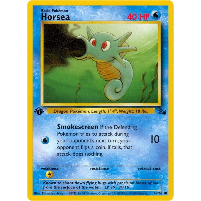 Image for Horsea (49/62) (FO) - Pokemon