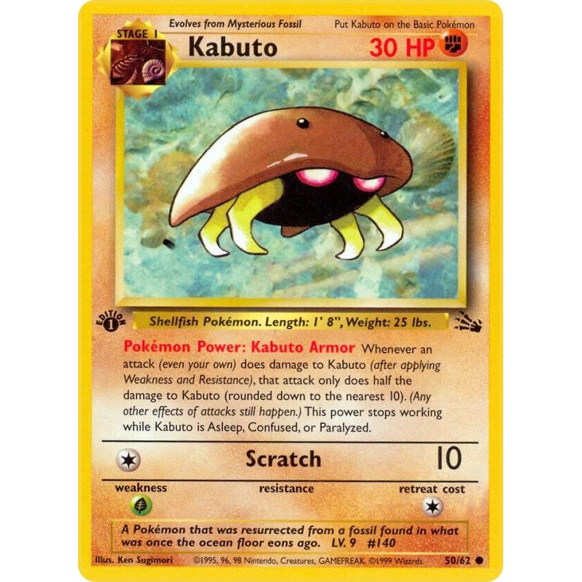 Image for Kabuto (50/62) (FO) - Pokemon