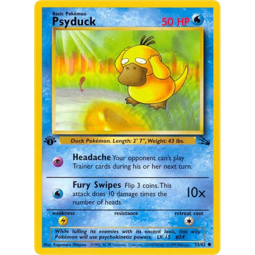 Image for Psyduck (53/62) (FO) - Pokemon
