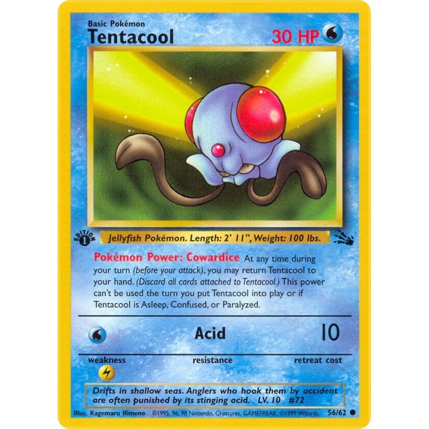 Image for Tentacool (56/62) (FO) - Pokemon