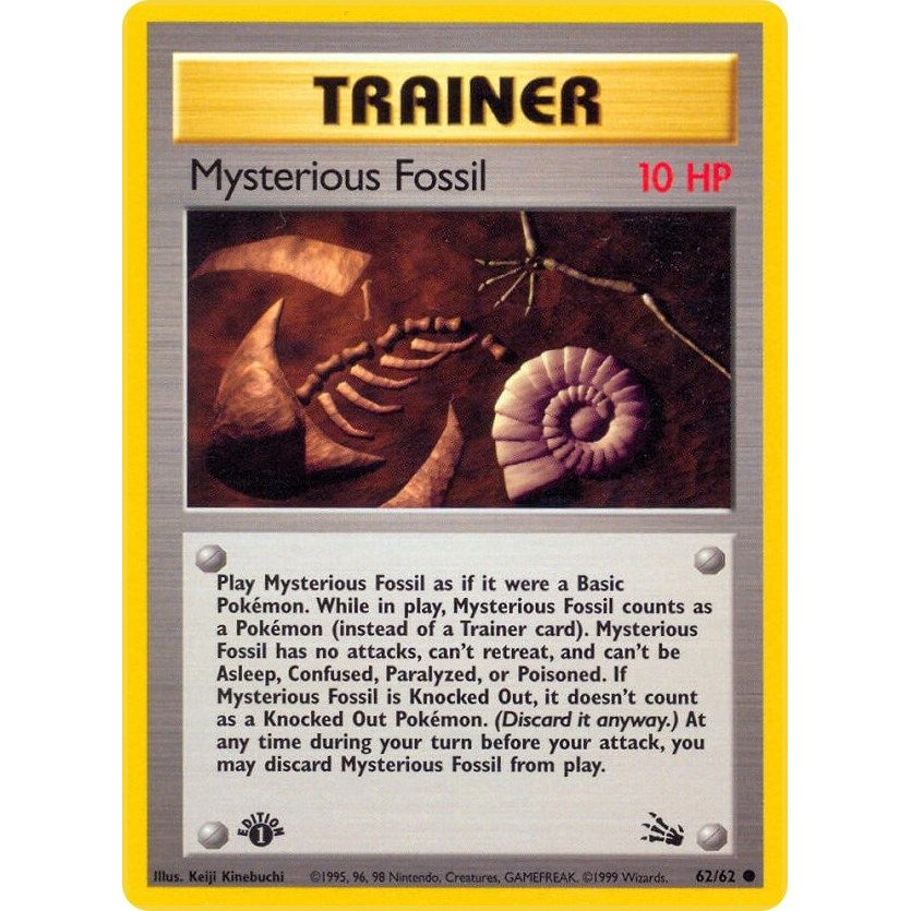 Image for Mysterious Fossil (62/62) (FO) - Pokemon