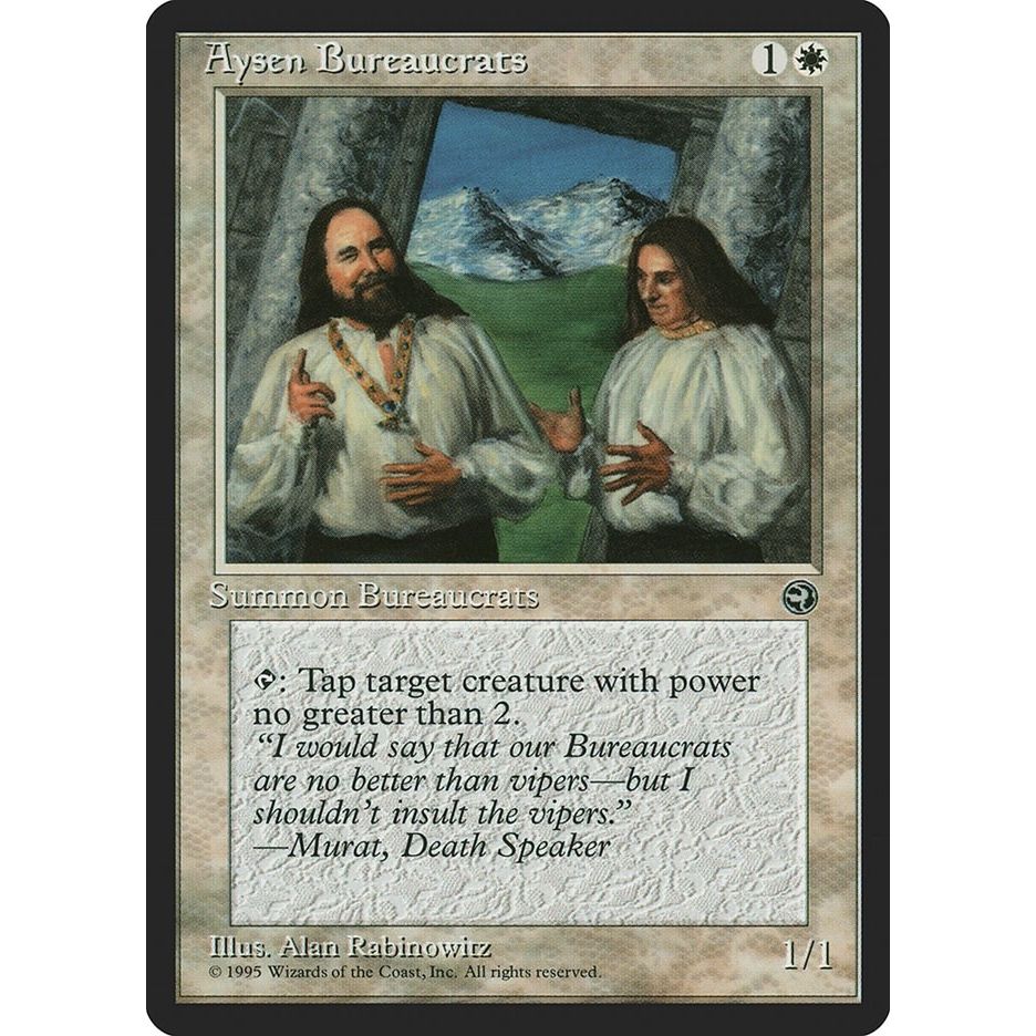 Image for Aysen Bureaucrats (HML) - Magic: The Gathering