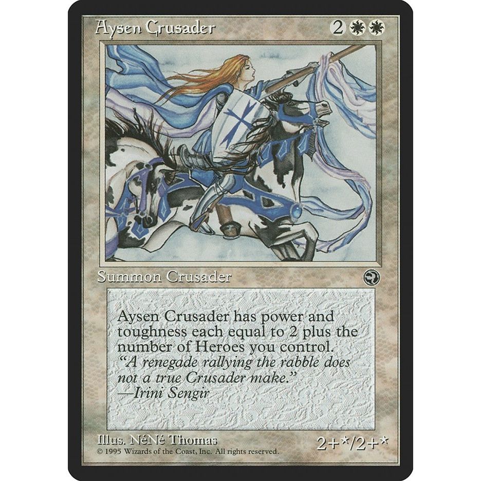 Image for Aysen Crusader (HML) - Magic: The Gathering
