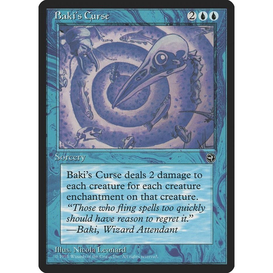 Image for Baki's Curse (HML) - Magic: The Gathering