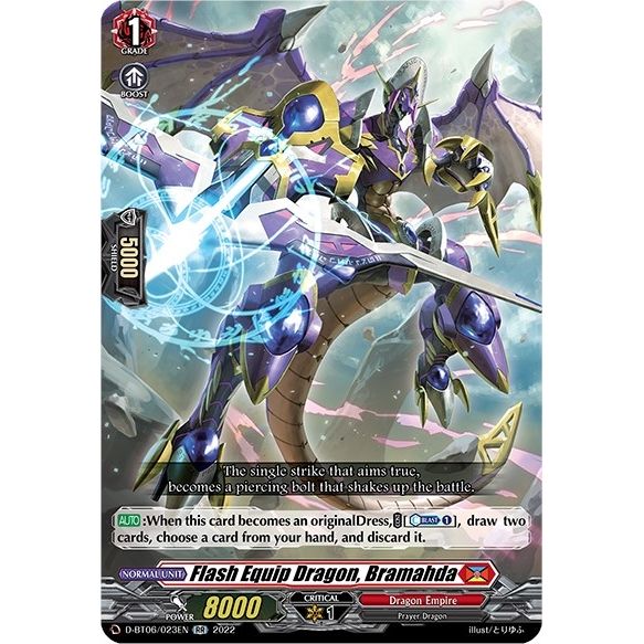 Image for Flash Equip Dragon, Bramahda (D-BT06/023EN) (D-BT06) - Cardfight Vanguard