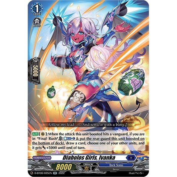 Image for Diabolos Girls, Ivanka (D-BT06/025EN) (D-BT06) - Cardfight Vanguard